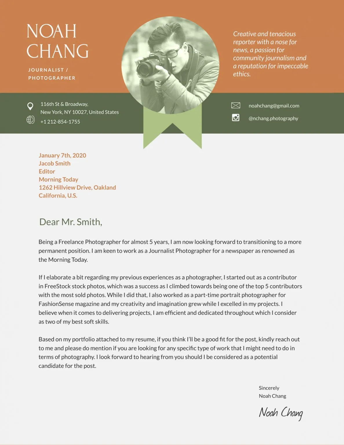 34821 cover letter structure