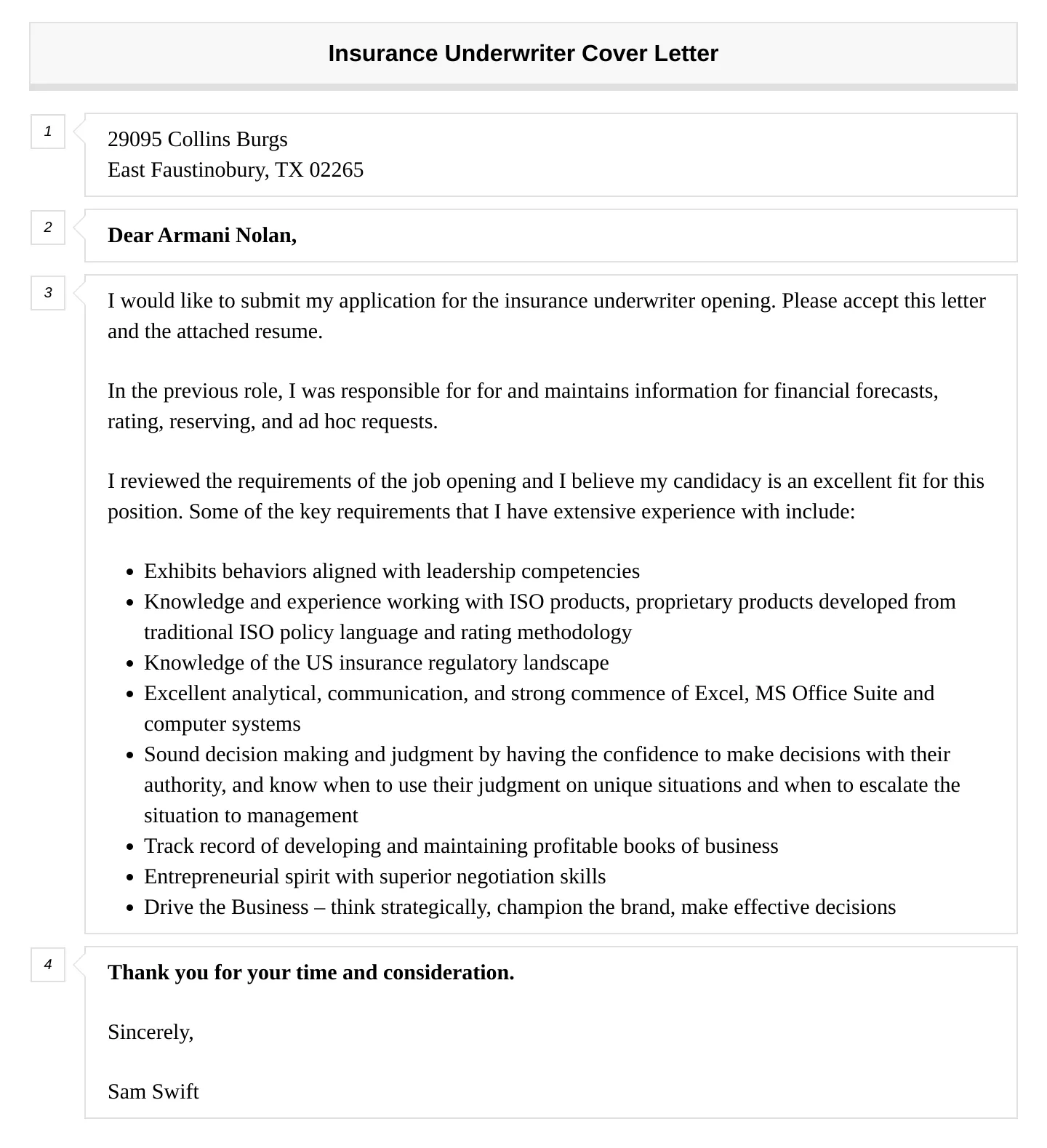 34830 cover letter achievements