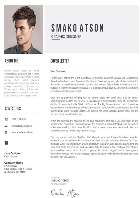 34831 cover letter structure