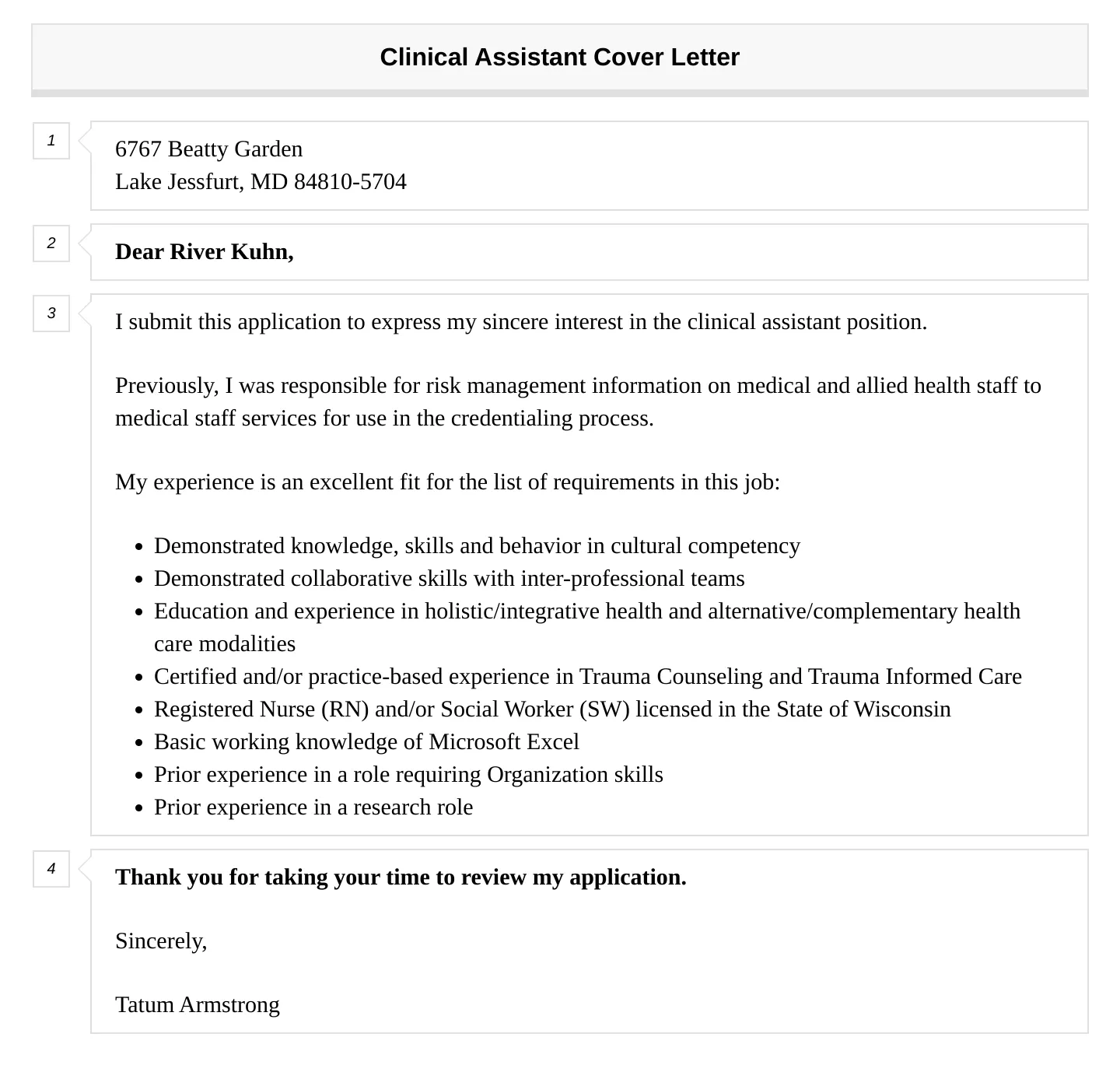34838 clinical assistant achievements