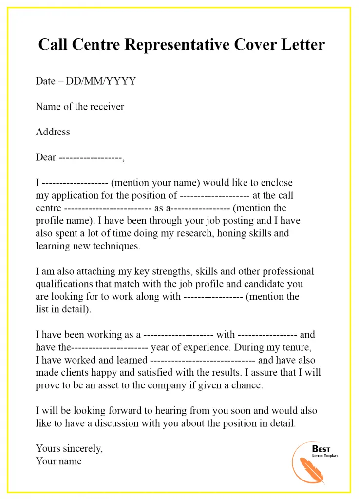 34847 cover letter writing