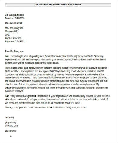 34849 sales associate skills