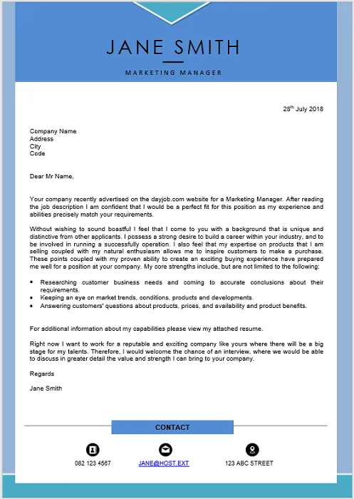 34851 proofreading cover letter