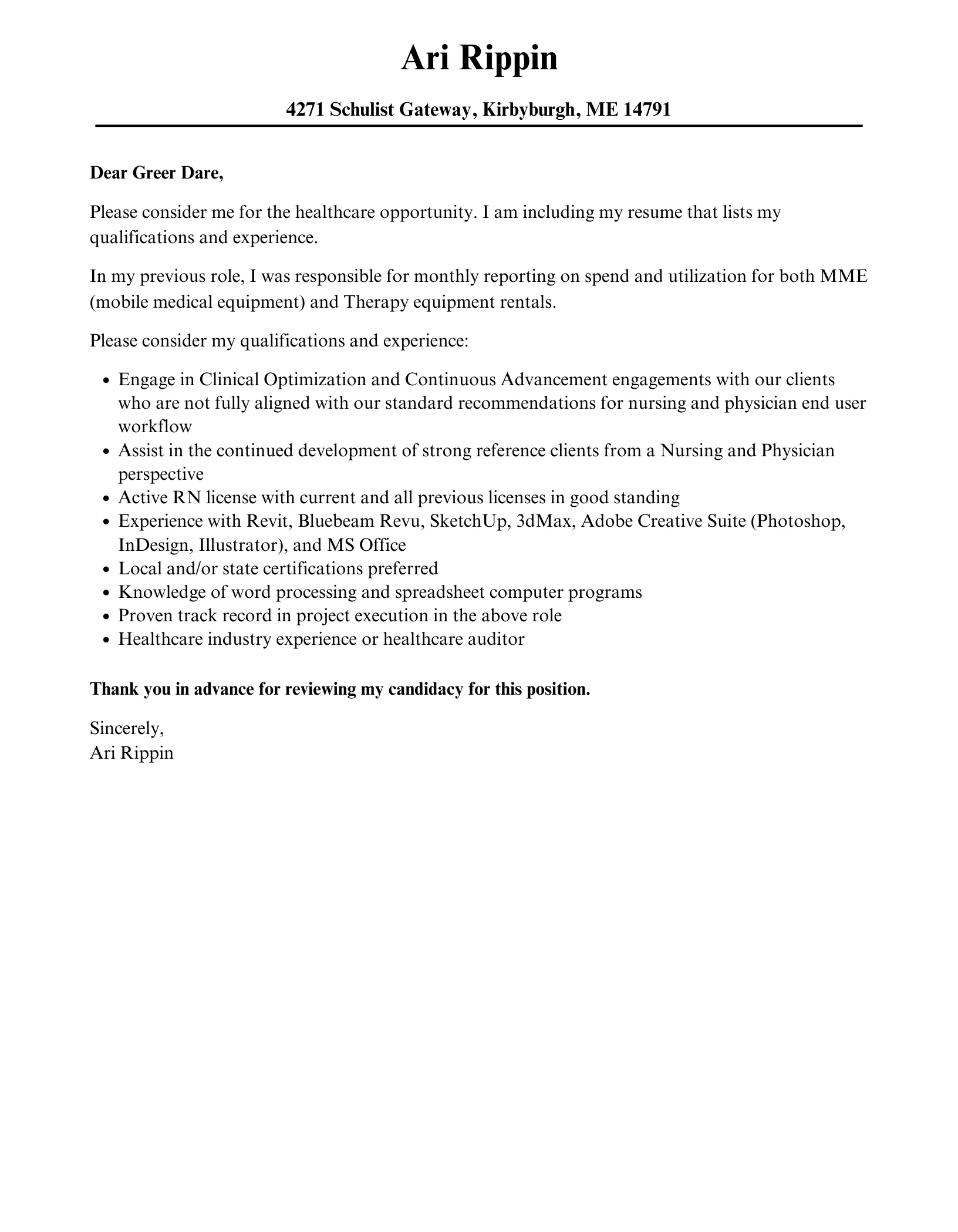 34854 cover letter tips