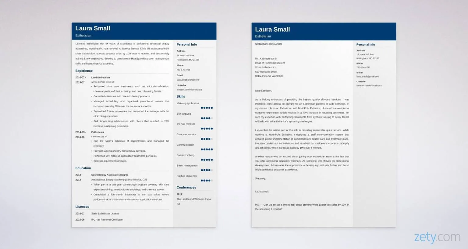 34866 esthetician job search