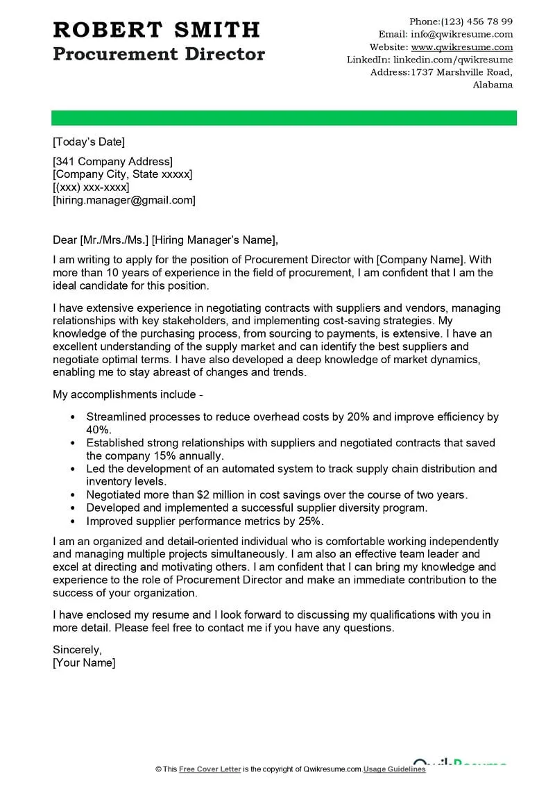 34870 procurement officer cover letter proofreading