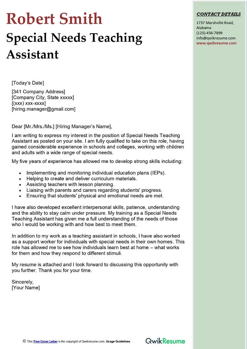 34871 cover letter opening paragraph