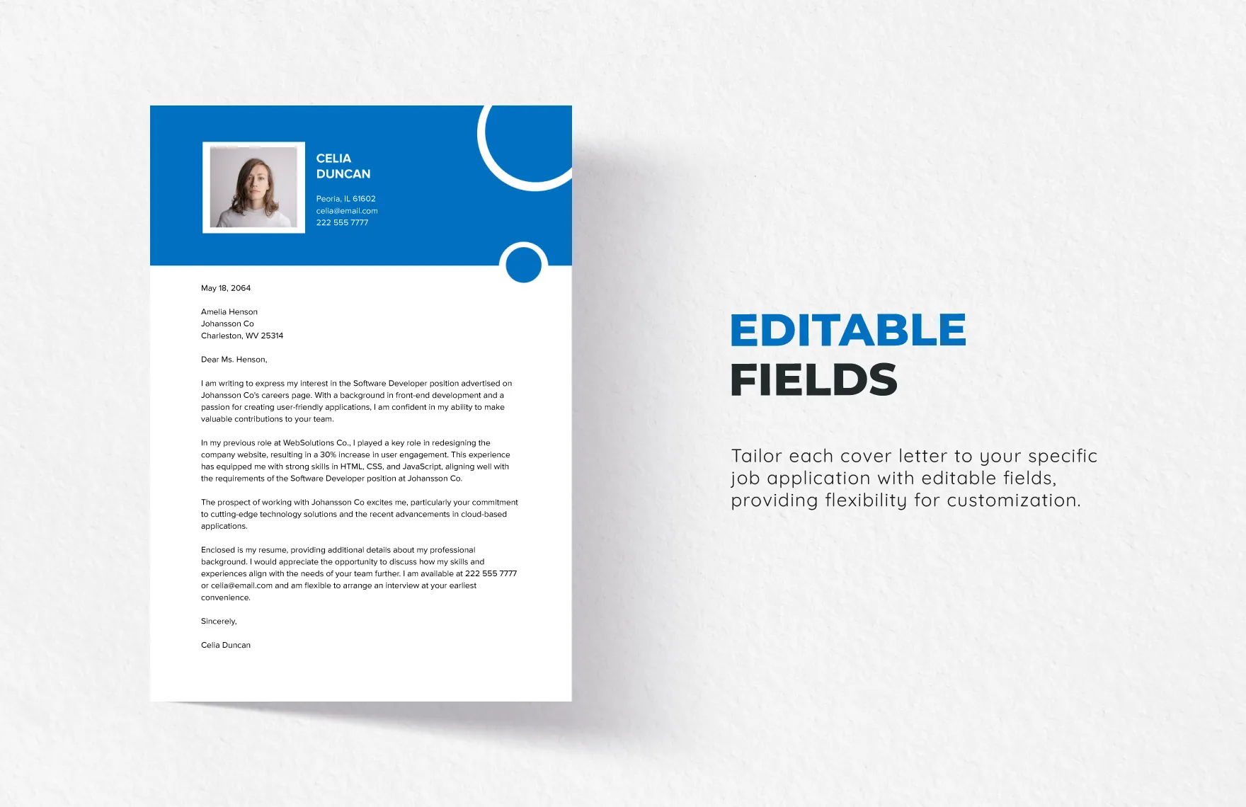 34883 cover letter design layout