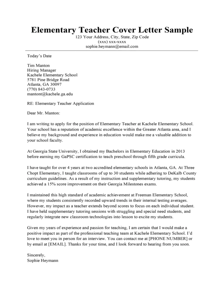 34907 substitute teacher cover letter