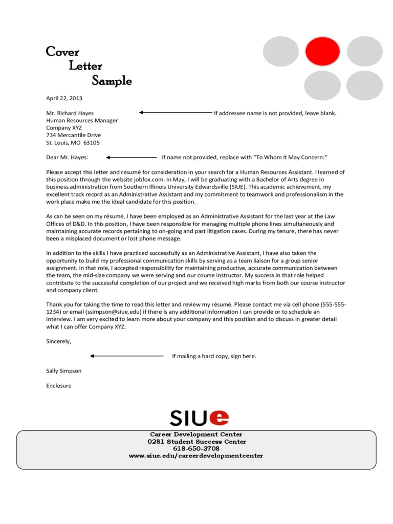 34921 cover letter template administrative assistant 2