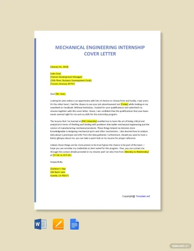 34943 cover letter engineering internship 2