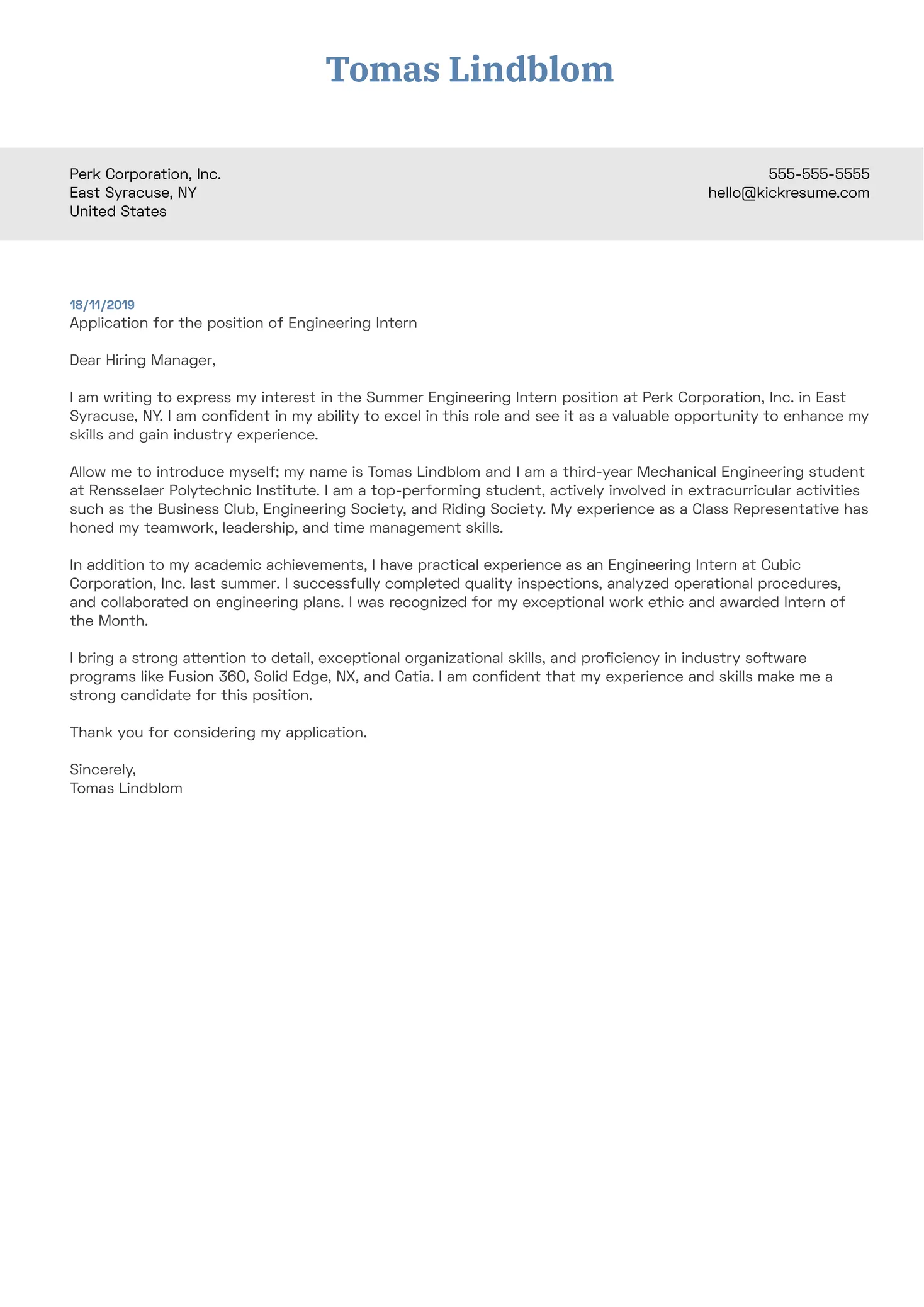 34943 cover letter engineering internship 6