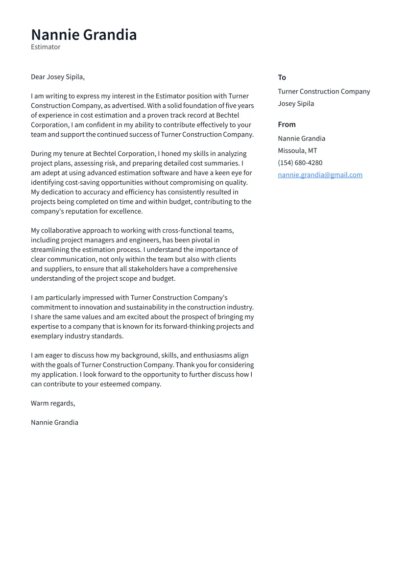 34955 cover letter template