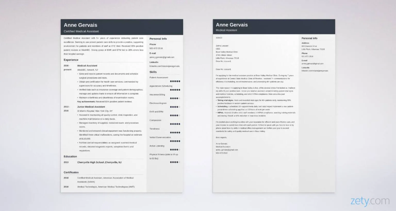 34956 medical cover letter tailor