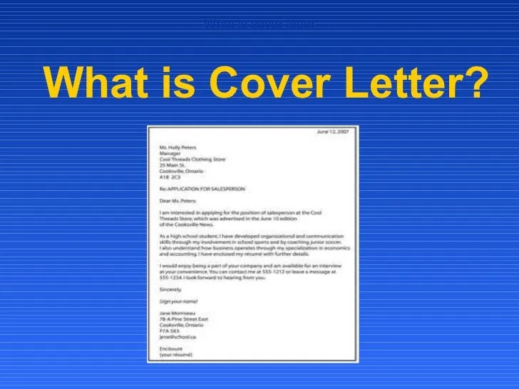 34975 cover letter components