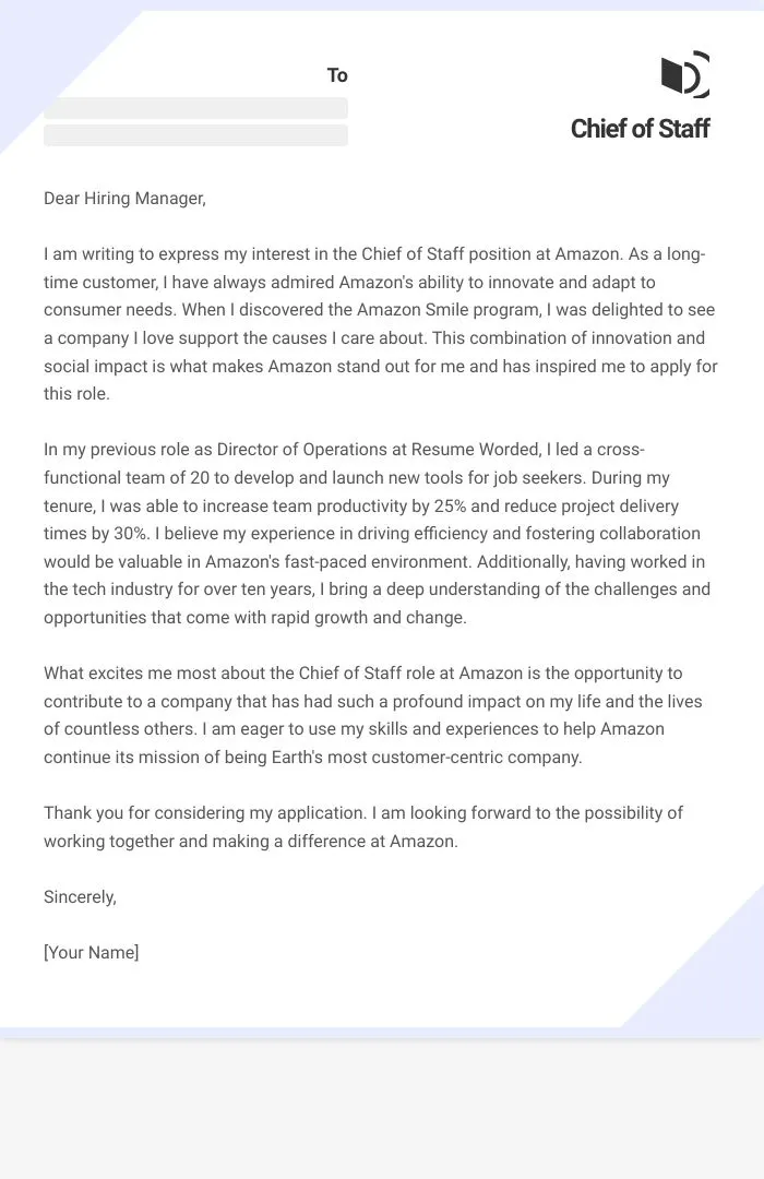 34989 tailoring cover letter