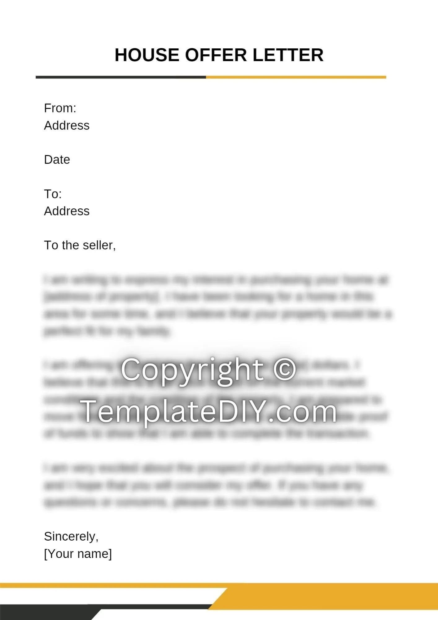 34996 cover letter house offer appreciation