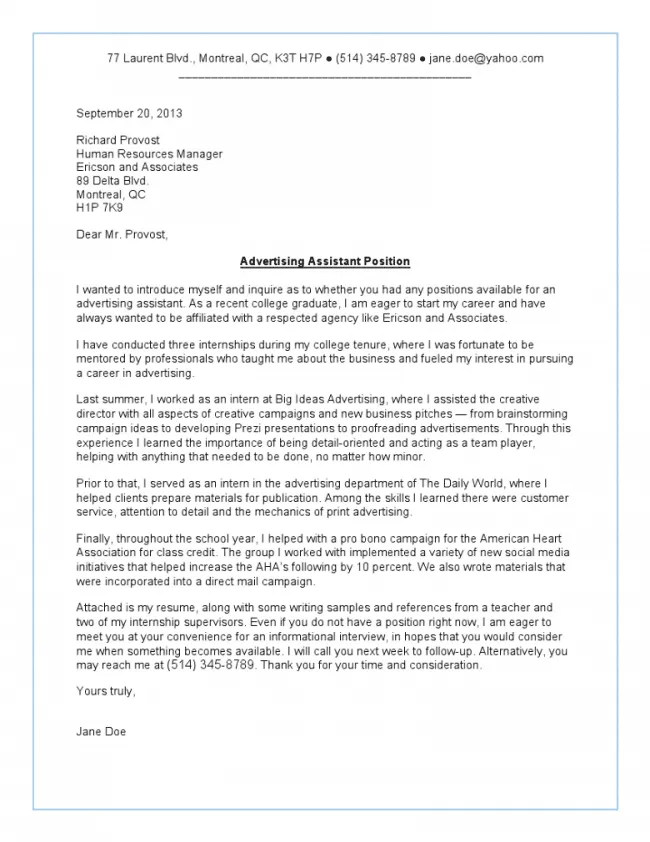 35002 cover letter example 2