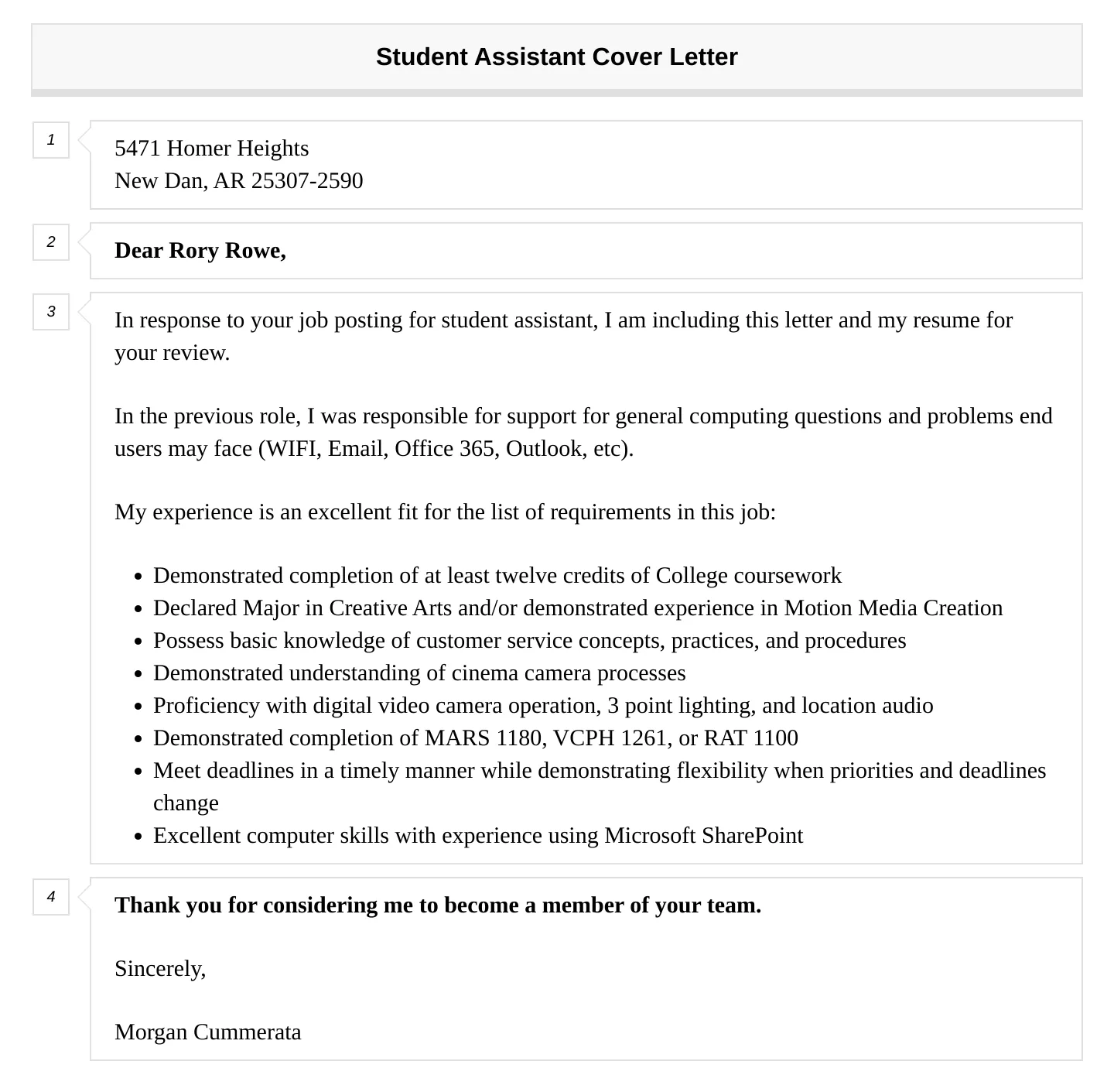 35009 skills for student assistant