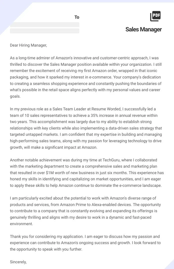 35015 sales industry knowledge