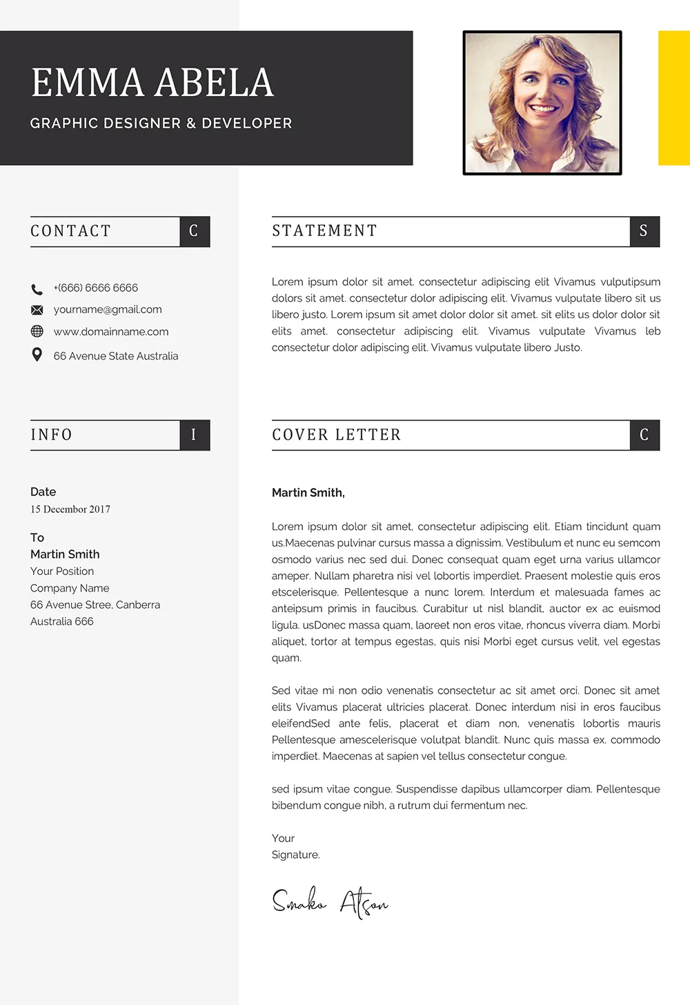 35040 cover letter format