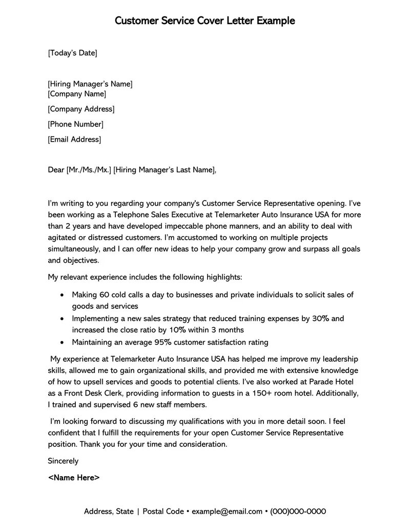 35043 proofreading cover letter