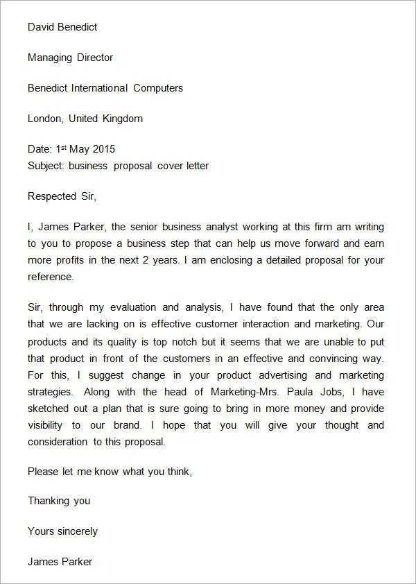 35054 business cover letter elements