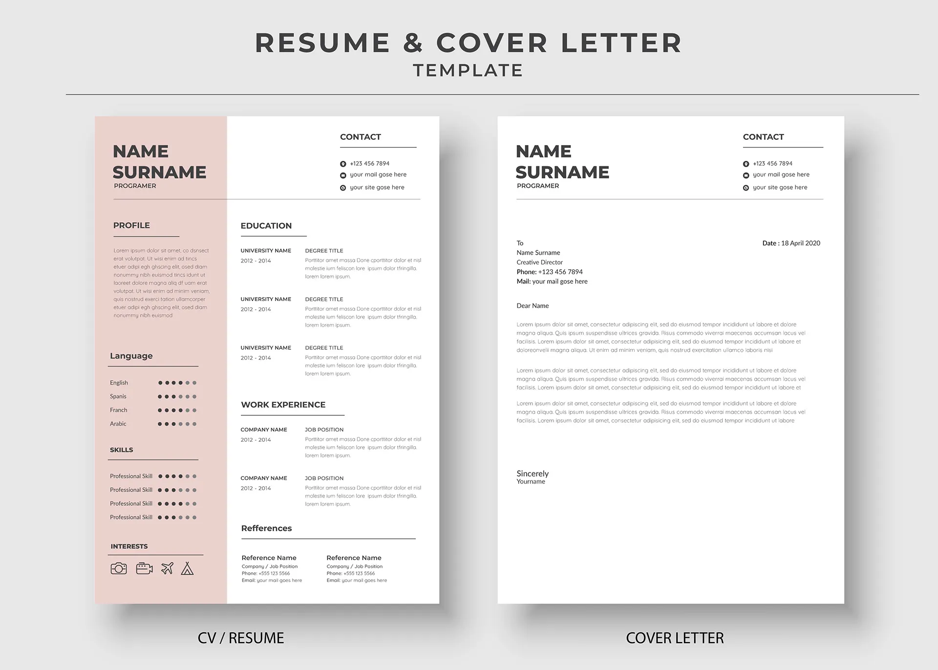 35060 resume spacing example