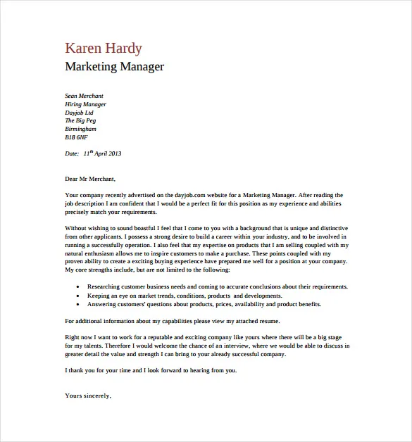 35062 cover letter components