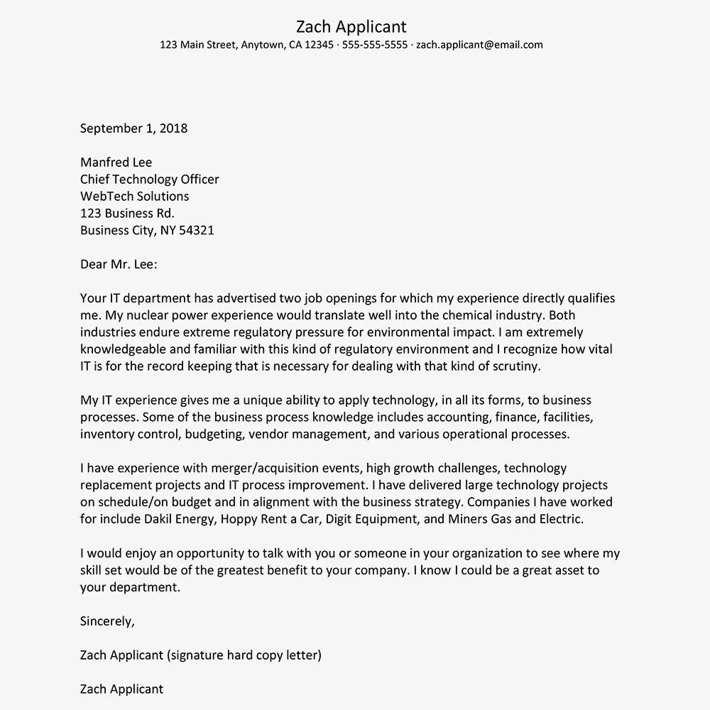 35066 cover letter elements