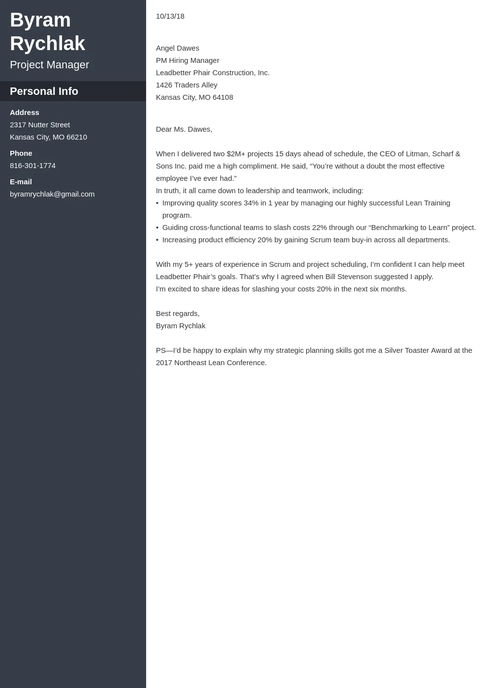 35067 enthusiasm example