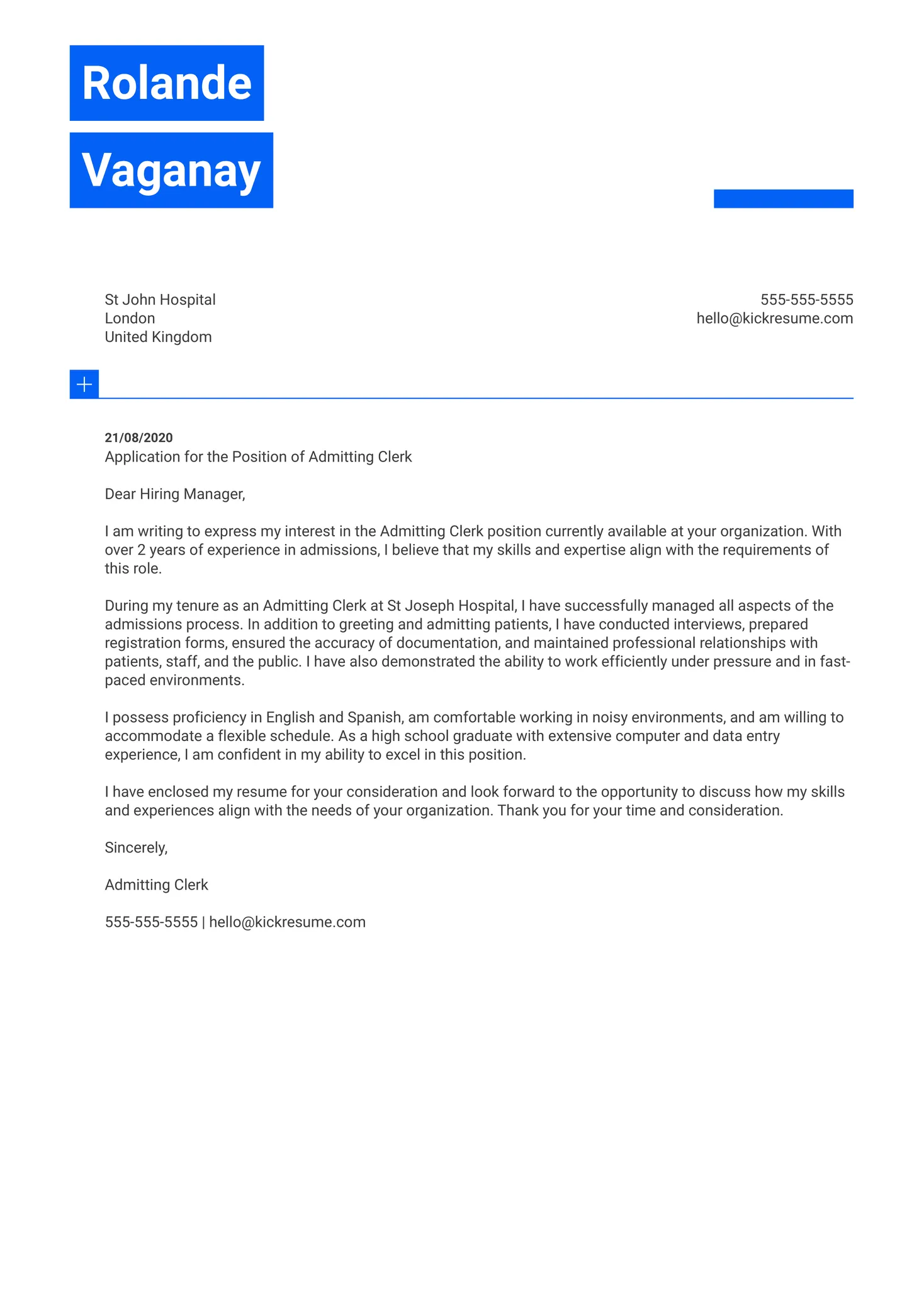 35075 highlighting skills and experience