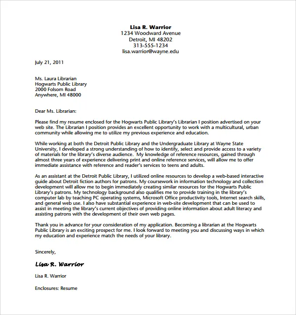 35079 tailoring cover letter