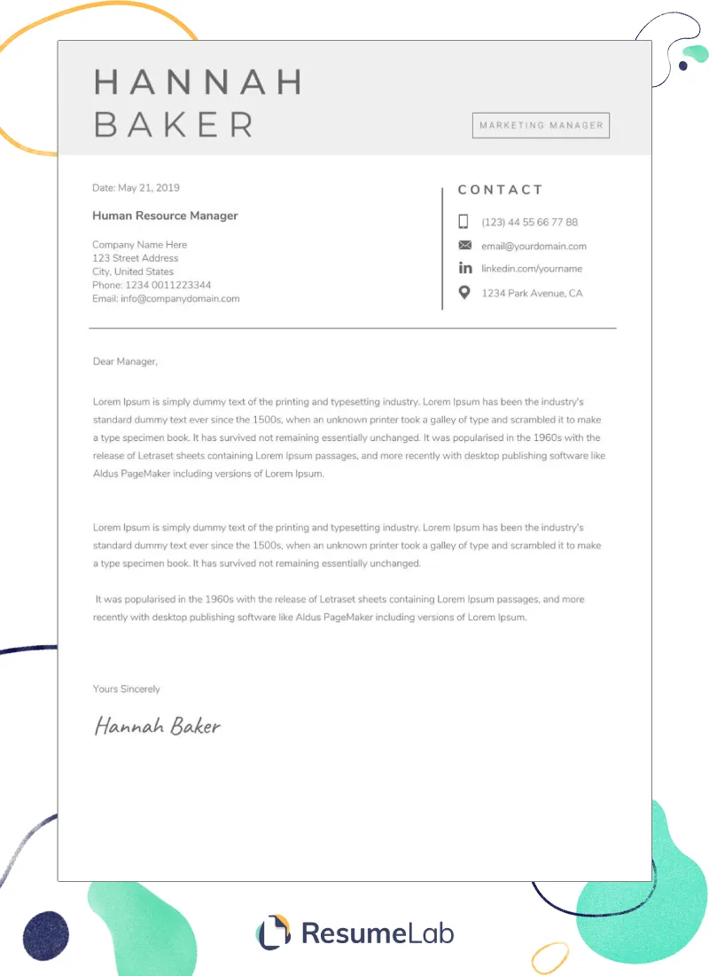 35083 google drive modern cover letter