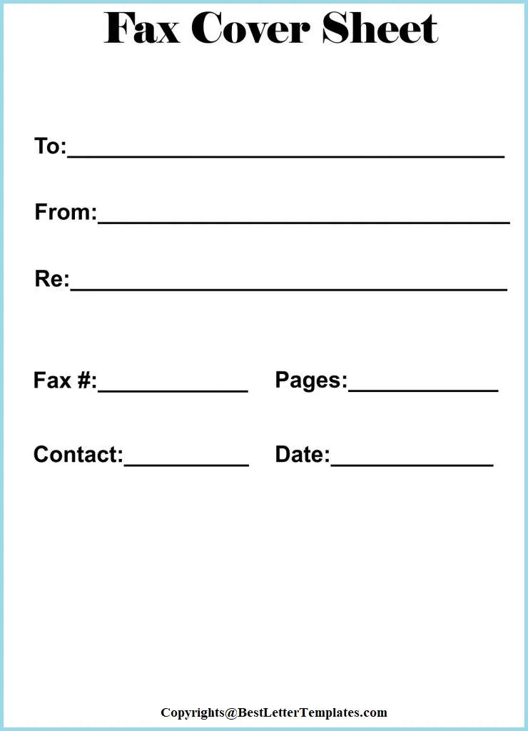 35089 printable fax cover letter template 1
