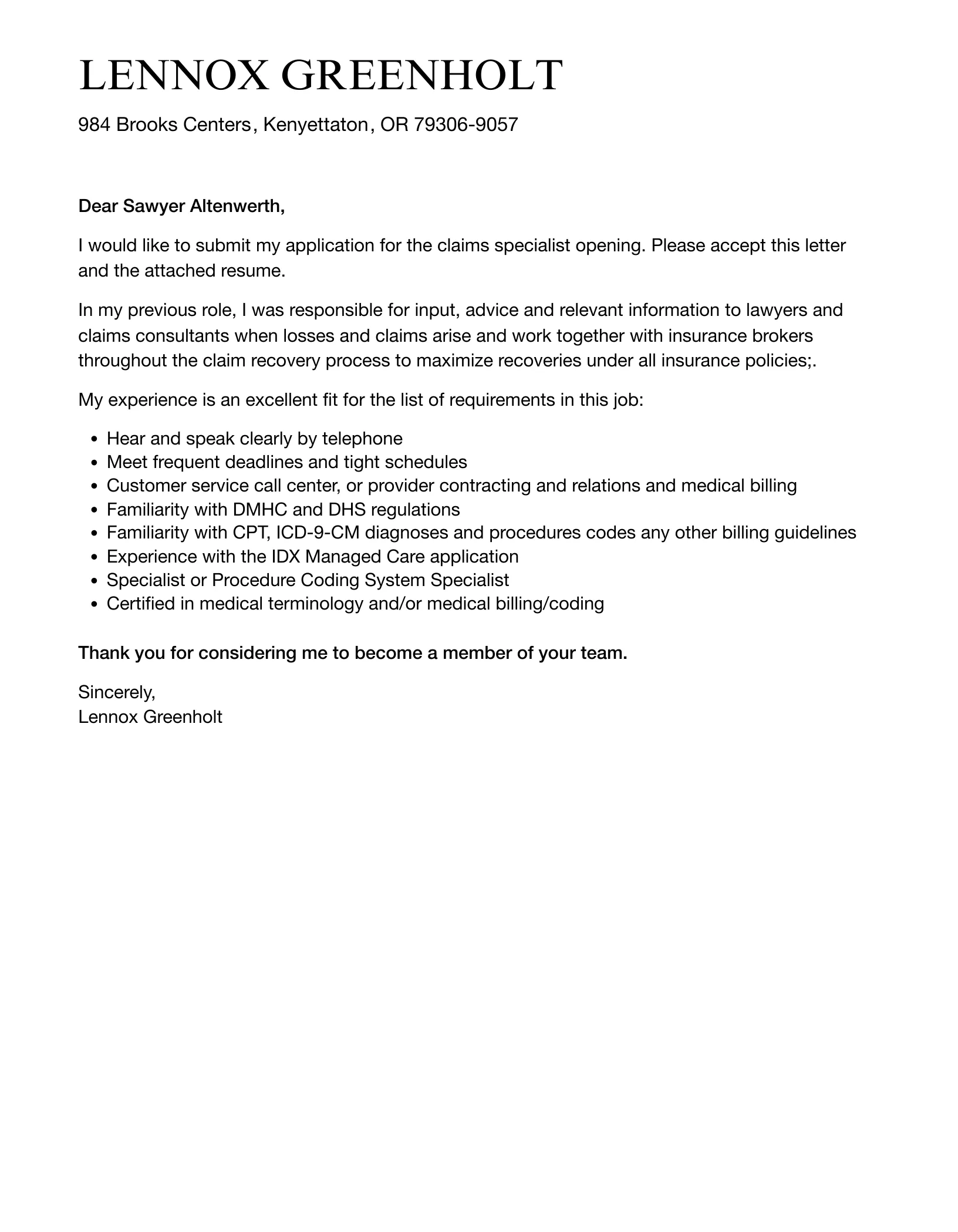 35100 claims specialist image3