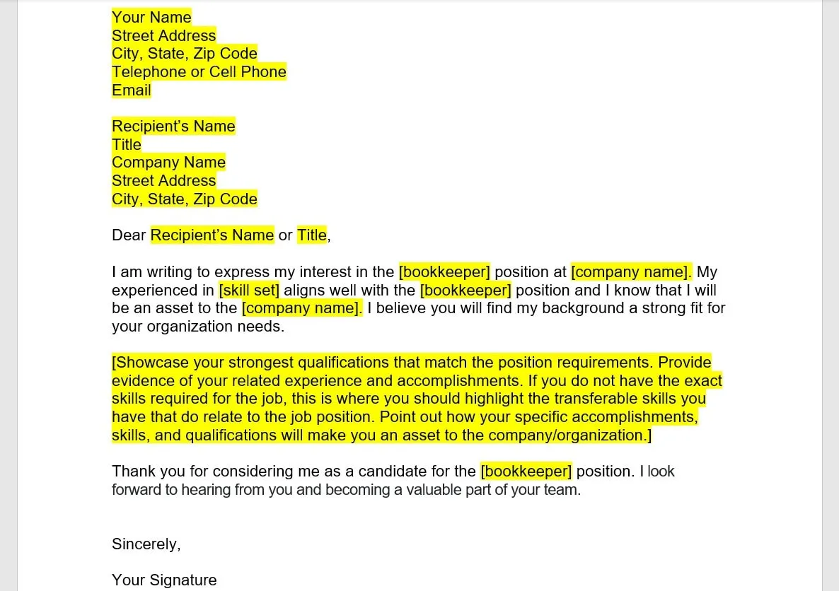 35101 proofreading checklist