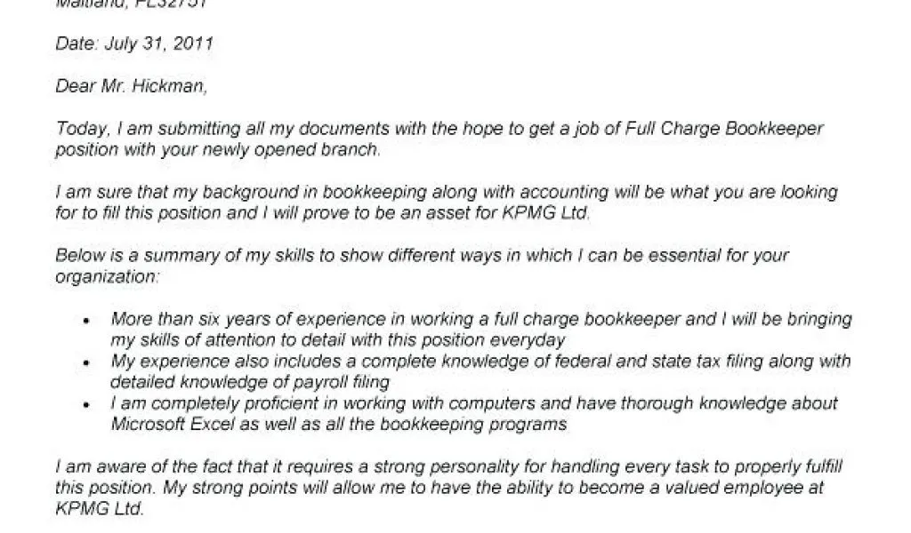 35102 cover letter structure