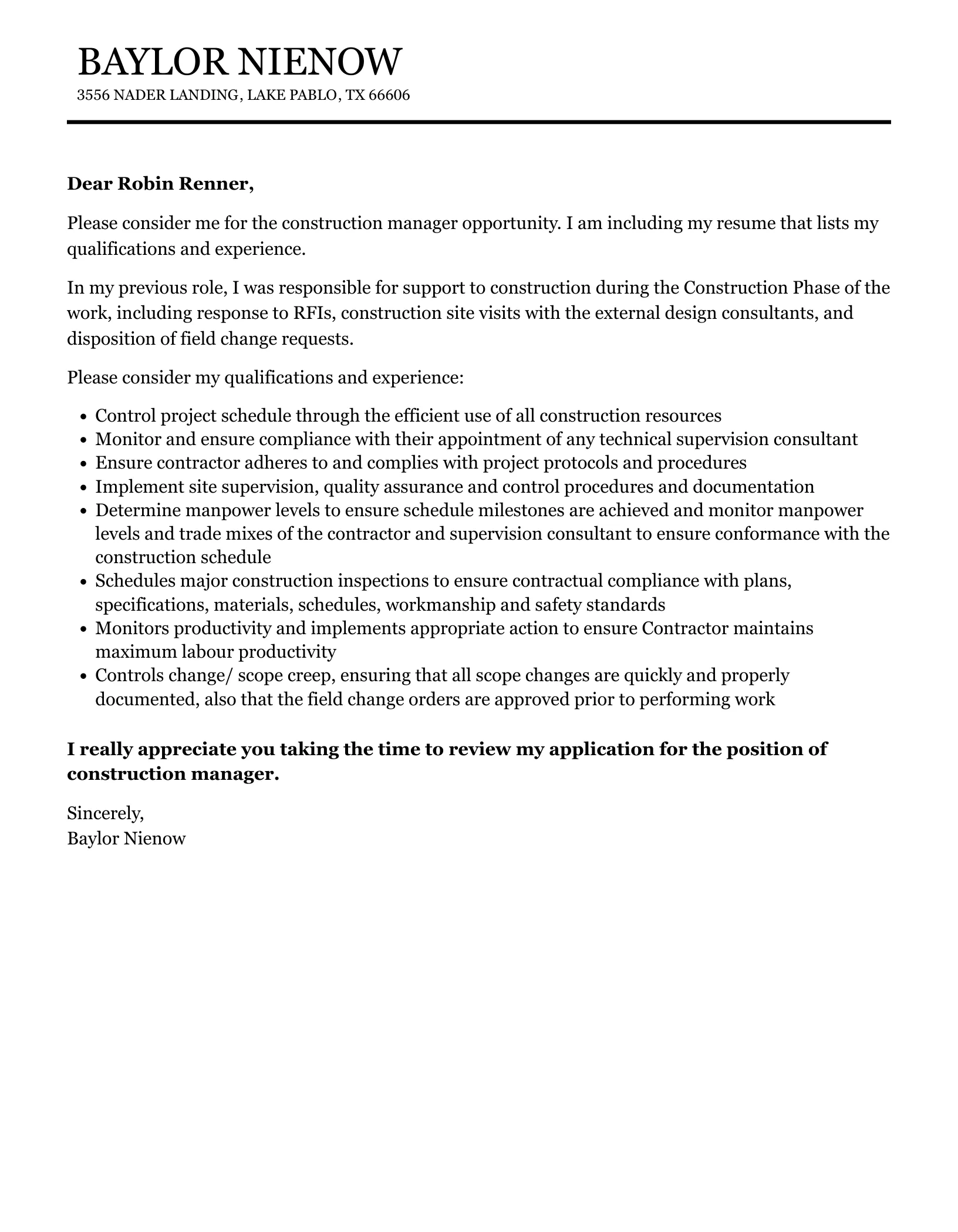 35106 cover letter construction manager 6