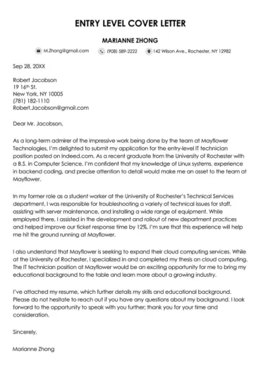 35126 cover letter engineer 5