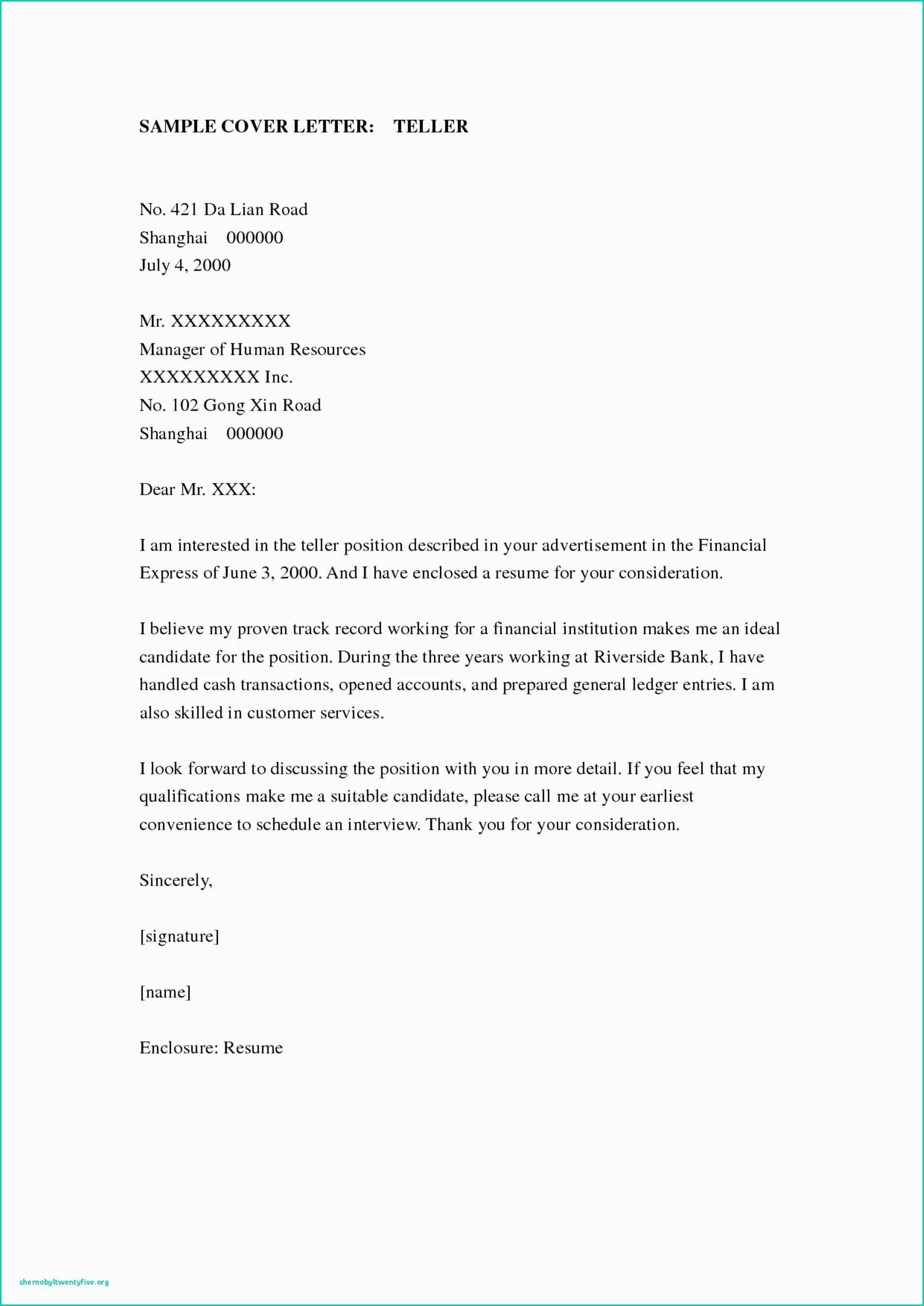 35129 cover letter formatting