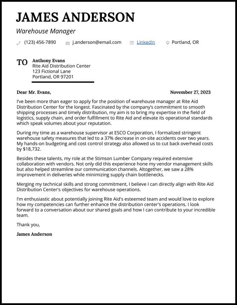 35134 cover letter formatting